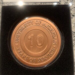 University of Michigan 10 year anniversary gift